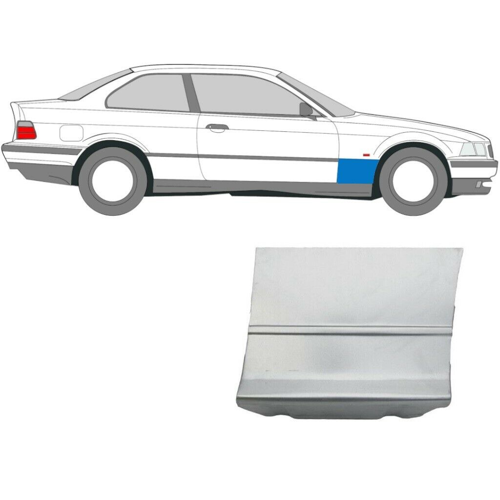 BMW E36 3 COUPE 1990-2000 PANEL DE REPARACIÓN DEL ALERÓN DELANTERO / PAR