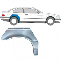 Panel de reparación guardabarros trasero para BMW E36 3 Cabrio 1990-2000 / Derecho / COUPE 6207