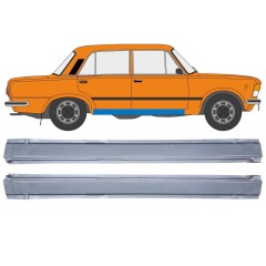 Panel de reparación del umbral para Fiat 125p 1968-1991 / Izquierda+Derecha / Conjunto 12542