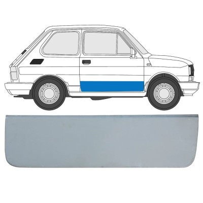 Panel de reparación del puerta para Fiat 126p 1972-2000 / Derecho 17260