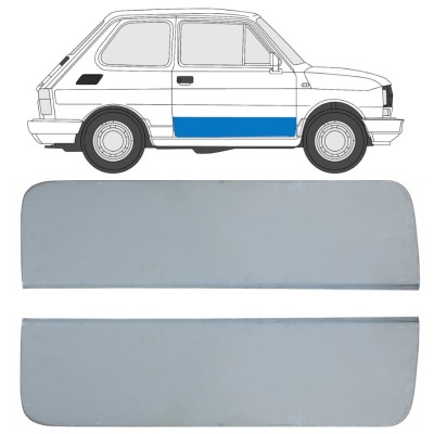 Panel de reparación del puerta para Fiat 126p 1972-2000 / Izquierda+Derecha / Conjunto 17262