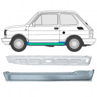 Panel de reparación del umbral interior y exterior para Fiat 126p 1972-2000 / Izquierda 11717