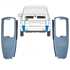 Panel de reparación esquina trasera para Fiat 126p 1972-2000 / Izquierda+Derecha / Conjunto 10577