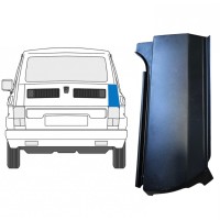 Panel de reparación esquina trasera para Fiat 126p 1972-2000 / Derecho 14959