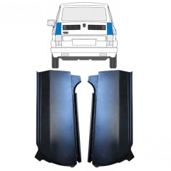 Panel de reparación esquina trasera para Fiat 126p 1972-2000 / Izquierda+Derecha / Conjunto 14961