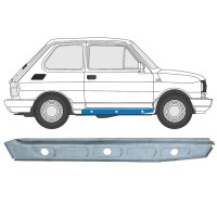 Panel de reparación del umbral interno para Fiat 126p 1972-2000 / Derecho 15121