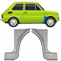 Panel de reparación guardabarros delantero para Fiat 126p 1972-1994 ST/FL / Izquierda+Derecha / Conjunto 11219