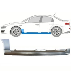 Umbral completo + Panel de reparación guardabarros delantero para Alfa Romeo 159 2005-2012 / Izquierda / Conjunto 11300