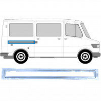 Panel de reparación guía puerta corredera para Mercedes T1 1977-1996 / Derecho 6711