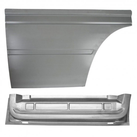 Panel de reparación puerta delantera interna + externa para Mercedes Sprinter 1995-2006 / Izquierda+Derecha / Conjunto 10510