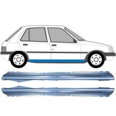 Umbral completo para Peugeot 205 1983-1998 / Izquierda+Derecha / Conjunto 9550
