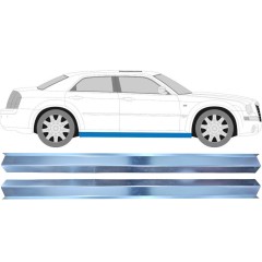 Panel de reparación del umbral para Chrysler 300C 2004-2011 / Izquierda = Derecha (simétrico) / Conjunto 9515