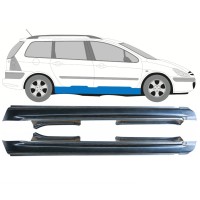 Umbral completo para Peugeot 307 2001-2008 / Izquierda+Derecha / COMBI / Conjunto 16969