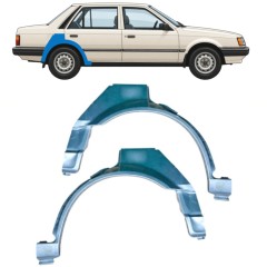 Panel de reparación guardabarros trasero para Mazda 323 BF 1985-1989 / Izquierda / Derecho / Izquierda+Derecha / Conjunto 12958
