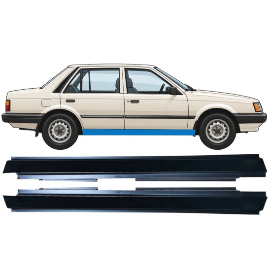 Umbral completo para Mazda 323 BF 1985-1989 / Izquierda / Derecho / Izquierda+Derecha / Conjunto 12961