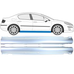 Umbral completo para Peugeot 407 2004-2011 / Izquierda+Derecha / Conjunto 16273