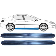 Panel de reparación del umbral para Peugeot 407 2004-2011 / Izquierda+Derecha / Conjunto 9413