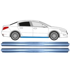 Panel de reparación del umbral para Peugeot 508 2010-2018 / Izquierda+Derecha / Conjunto 11448