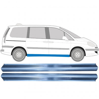 Panel de reparación del umbral para Peugeot 807 2002-2014 / Izquierda+Derecha / Conjunto 10494