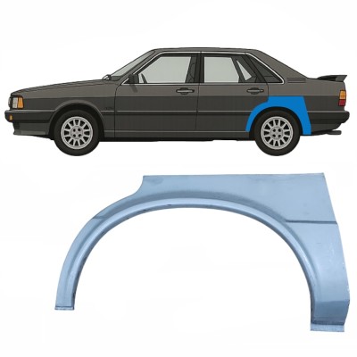 Panel de reparación guardabarros trasero para Audi 80 B2 1978-1986 / Izquierda 8892