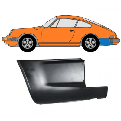 Panel de reparación guardabarros trasero para Porsche 911 1974-1989 / Izquierda 12719