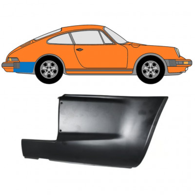 Panel de reparación guardabarros trasero para Porsche 911 1974-1989 / Derecho 12718