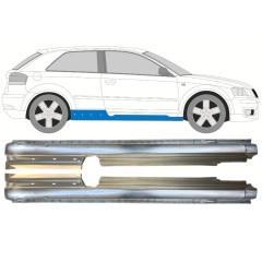 Umbral completo para Audi A3 8P 2003-2012 / Izquierda+Derecha / Conjunto 14563