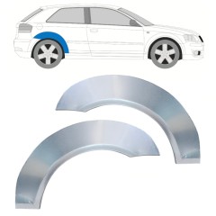Panel de reparación guardabarros trasero para Audi A3 8P 2003-2012 / Izquierda+Derecha / Conjunto 16321