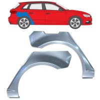 Panel de reparación guardabarros trasero para Audi A3 8V 2012-2020 / Izquierda+Derecha / HATCHBACK / Conjunto 17282