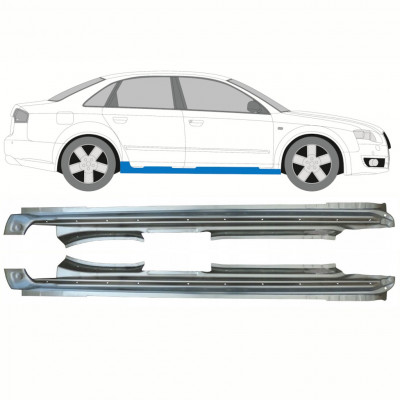 Panel de reparación del umbral para Audi A4 B6 B7 2000-2007 / Izquierda+Derecha / Conjunto 10336