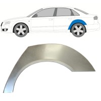 Panel de reparación guardabarros trasero para Audi A4 B7 2004-2007 / Izquierda 14744