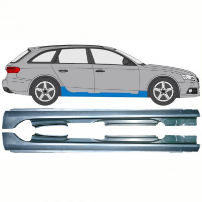 Panel de reparación del umbral para Audi A4 B8 2007-2015 / Izquierda+Derecha / Conjunto 10587