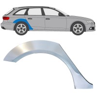 Panel de reparación guardabarros trasero para Audi A4 B8 2007-2016 / Derecho 16322