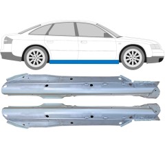 Umbral completo para Audi A6 C5 1997-2004 / Izquierda+Derecha / Conjunto 9119