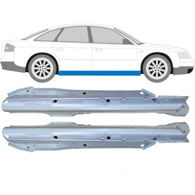 Panel de reparación del umbral para Audi A6 C5 1997-2004 / Izquierda+Derecha / Conjunto 9119