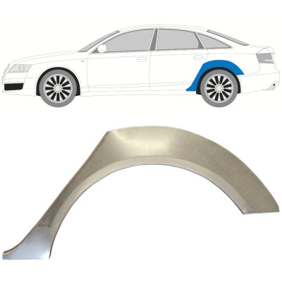 Panel de reparación guardabarros trasero para Audi A6 C6 2004-2010 / Izquierda 14742