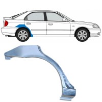 Panel de reparación guardabarros trasero para Hyundai Accent 2000-2006 / Derecho 7593