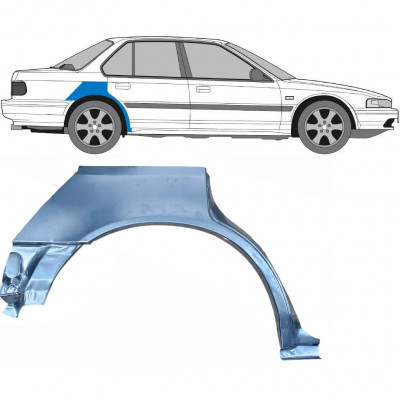 Panel de reparación guardabarros trasero para Honda Accord 1989-1993 / Derecho 6623