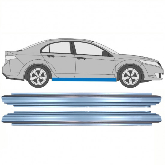 Panel de reparación del umbral para Honda Accord 2008-2016 / Izquierda = Derecha (simétrico) / Conjunto 10306