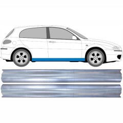 Panel de reparación del umbral para Alfa Romeo 147 2000-2010 / Izquierda+Derecha / Conjunto 11341