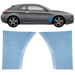 Panel de reparación guardabarros delantero para Alfa Romeo Brera 2005-2010 / Izquierda+Derecha / Conjunto 11399