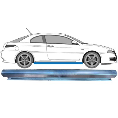 Panel de reparación del umbral para Alfa Romeo GT 2003-2010 / Izquierda = Derecha (simétrico) 7174