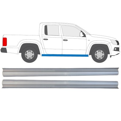 Panel de reparación umbral parte inferior para Volkswagen Amarok 2010-2022 / Izquierda+Derecha / Conjunto 15100