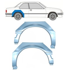 Panel de reparación guardabarros trasero para Opel Ascona C 1981-1998 / Izquierda+Derecha / Conjunto 9704