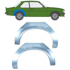 Panel de reparación guardabarros trasero para Opel Ascona B 1975-1981 / Izquierda+Derecha / Conjunto 16290