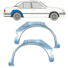 Panel de reparación guardabarros trasero para Opel Ascona C 1981-1998 / Izquierda+Derecha / Conjunto 9705