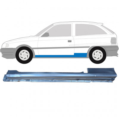 Panel de reparación del umbral para Opel Astra 1991-2002 / Izquierda 6869