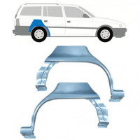 Panel de reparación guardabarros trasero para Opel Astra 1991-2002 / Izquierda+Derecha / COMBI / Conjunto 9685