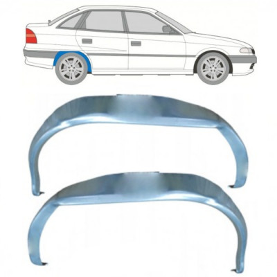 Panel de reparación guardabarros trasero interno para Opel Astra 1991-2002 / Izquierda+Derecha / Conjunto 10532