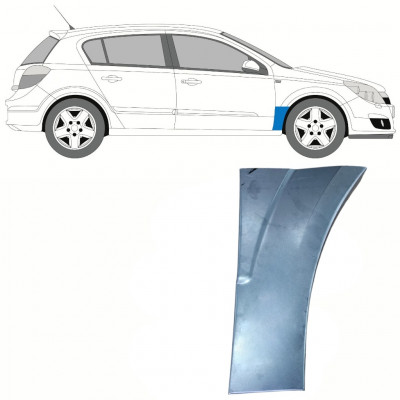 OPEL ASTRA 2003-2014 PANEL DE REPARACIÓN DEL ALERÓN DELANTERO / DERECHA